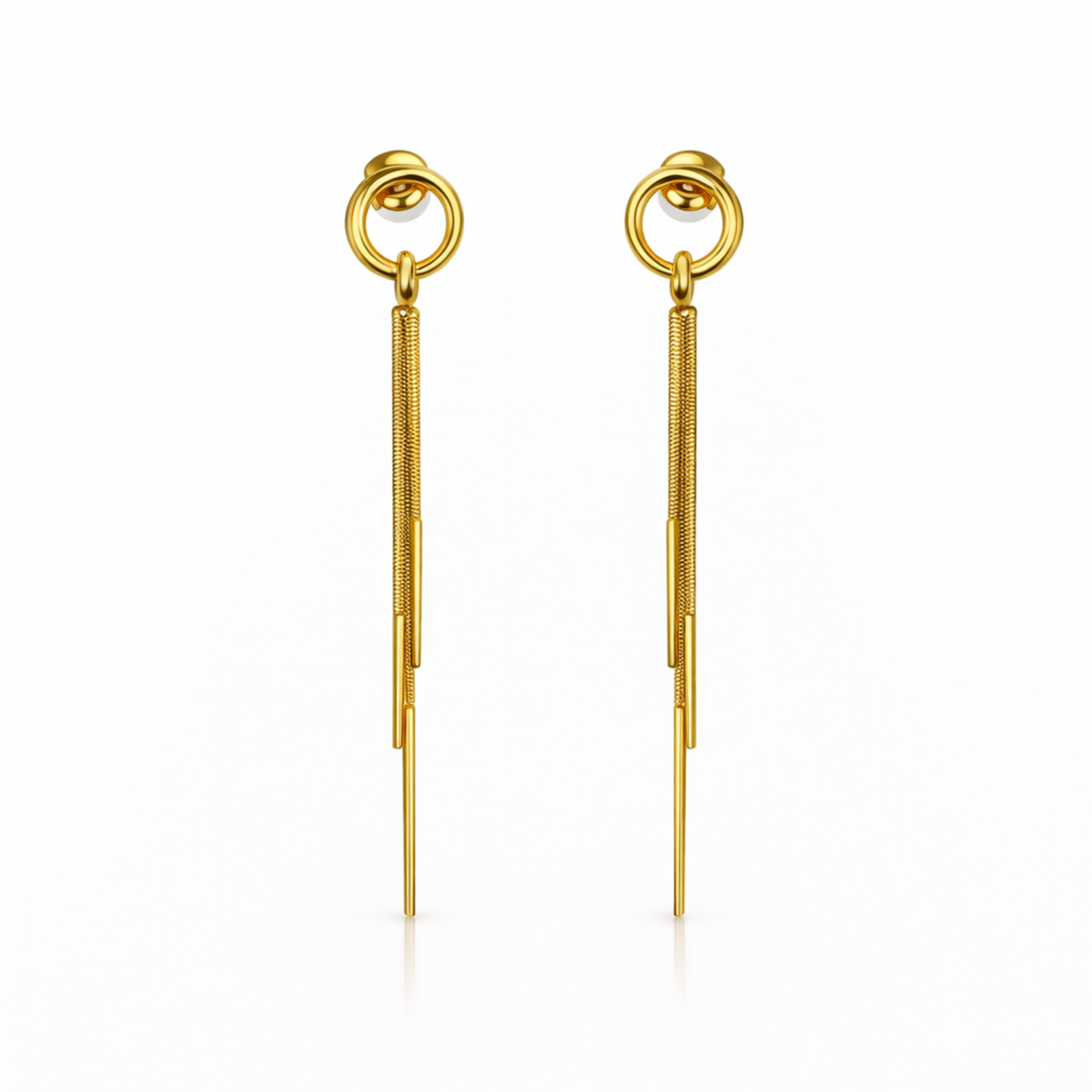 Brincos Cascata Minimalista