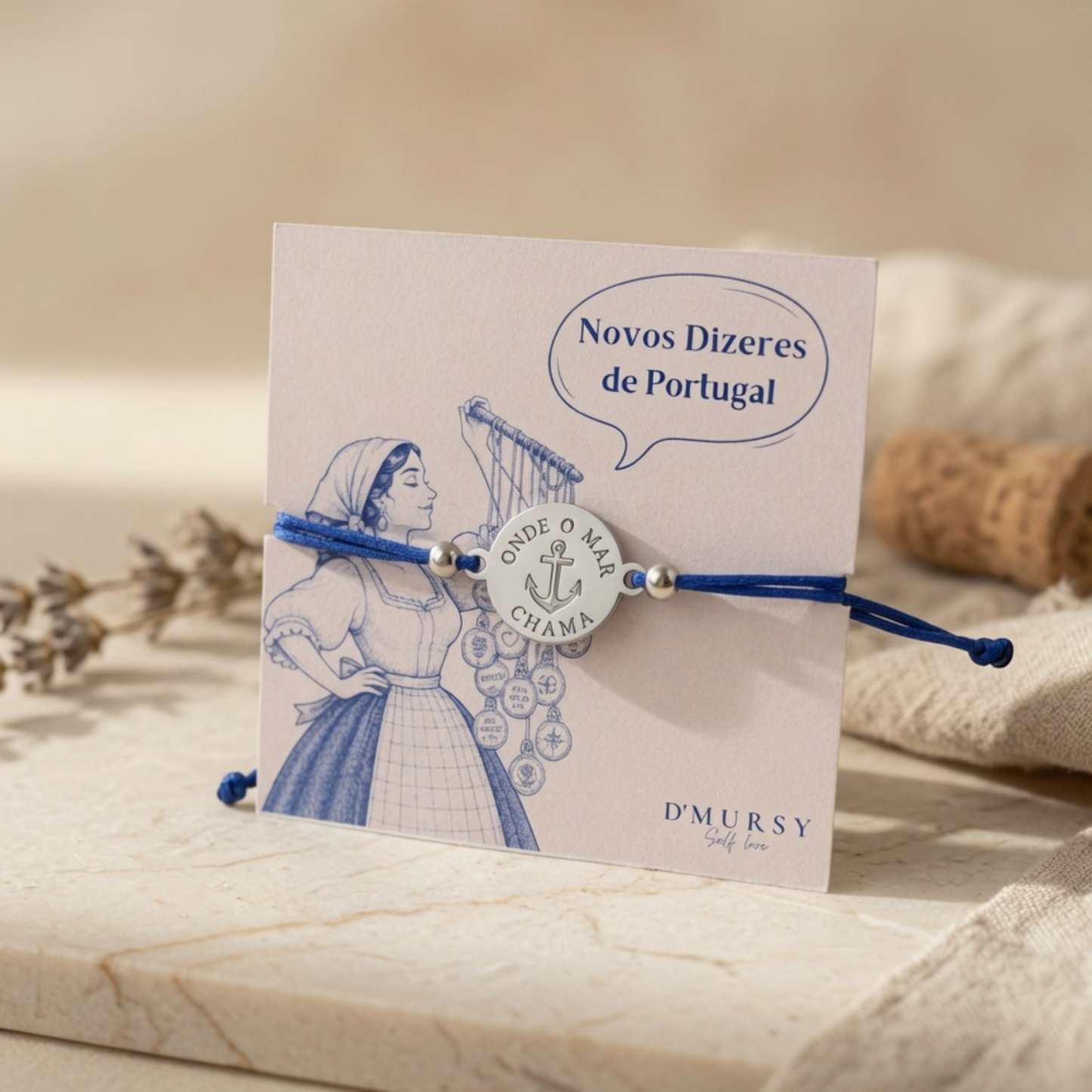 Pulseira Novos Dizeres Onde o Mar Chama