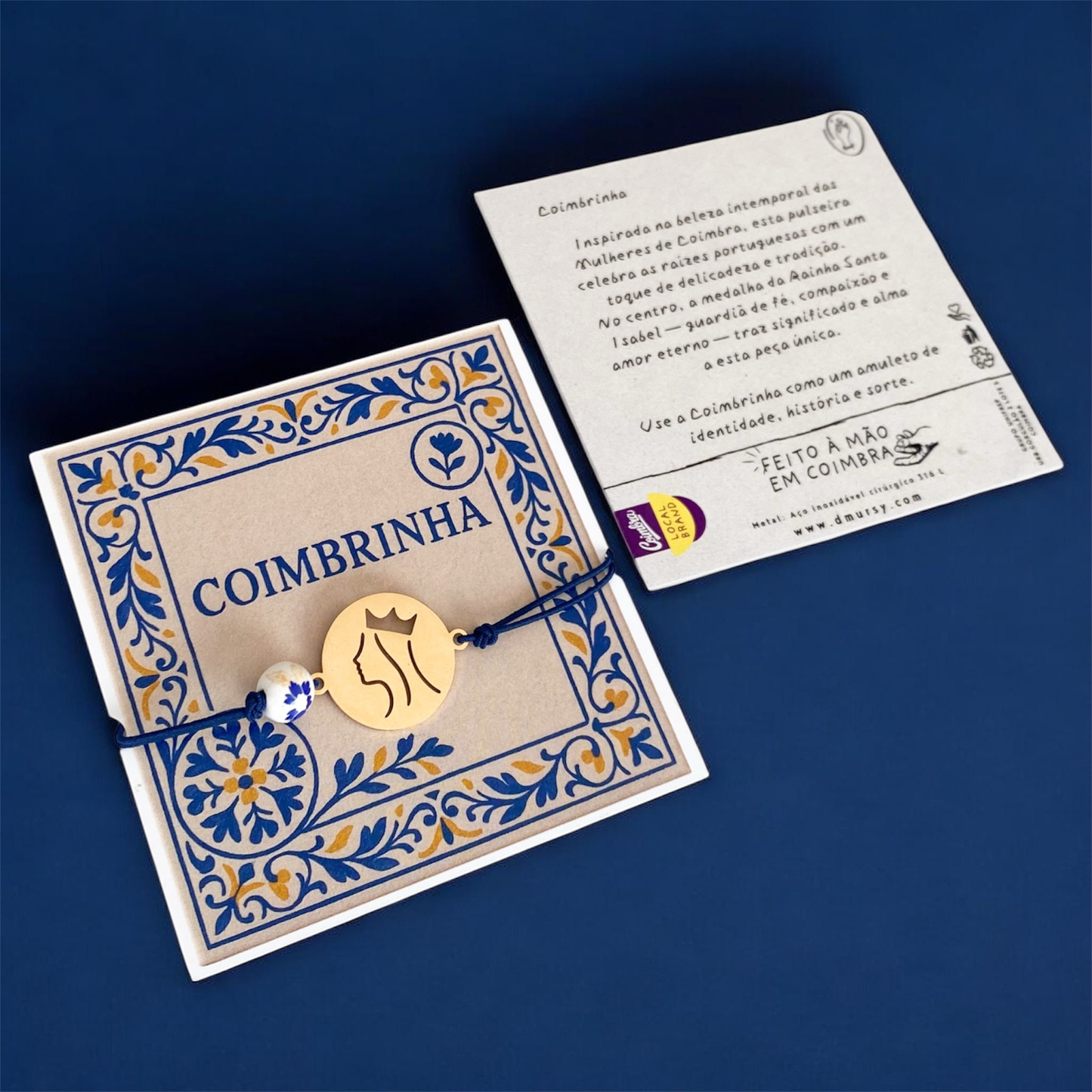 Pulseira Coimbrinha elástico