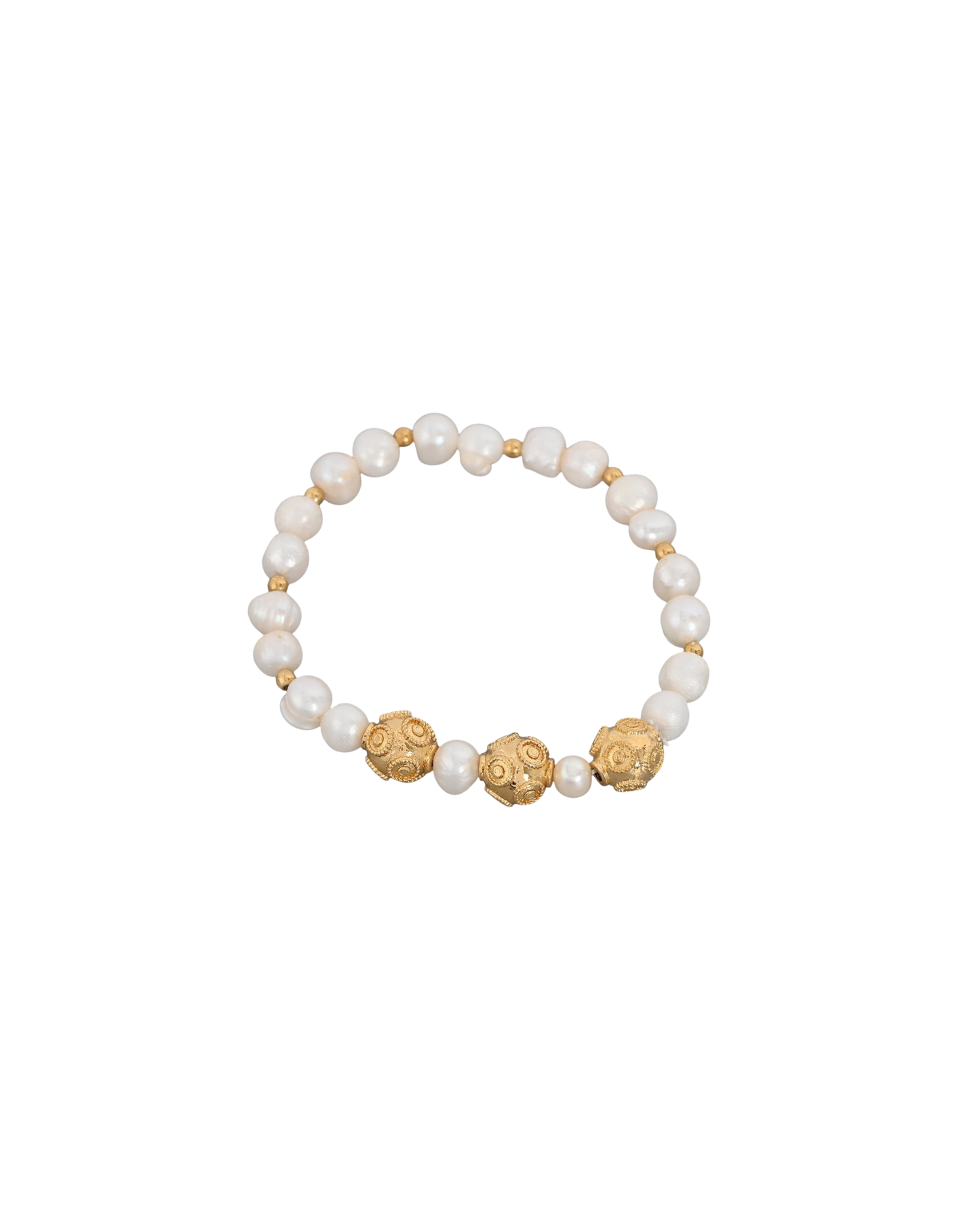 Pulseira Pérolas com Contas de Viana