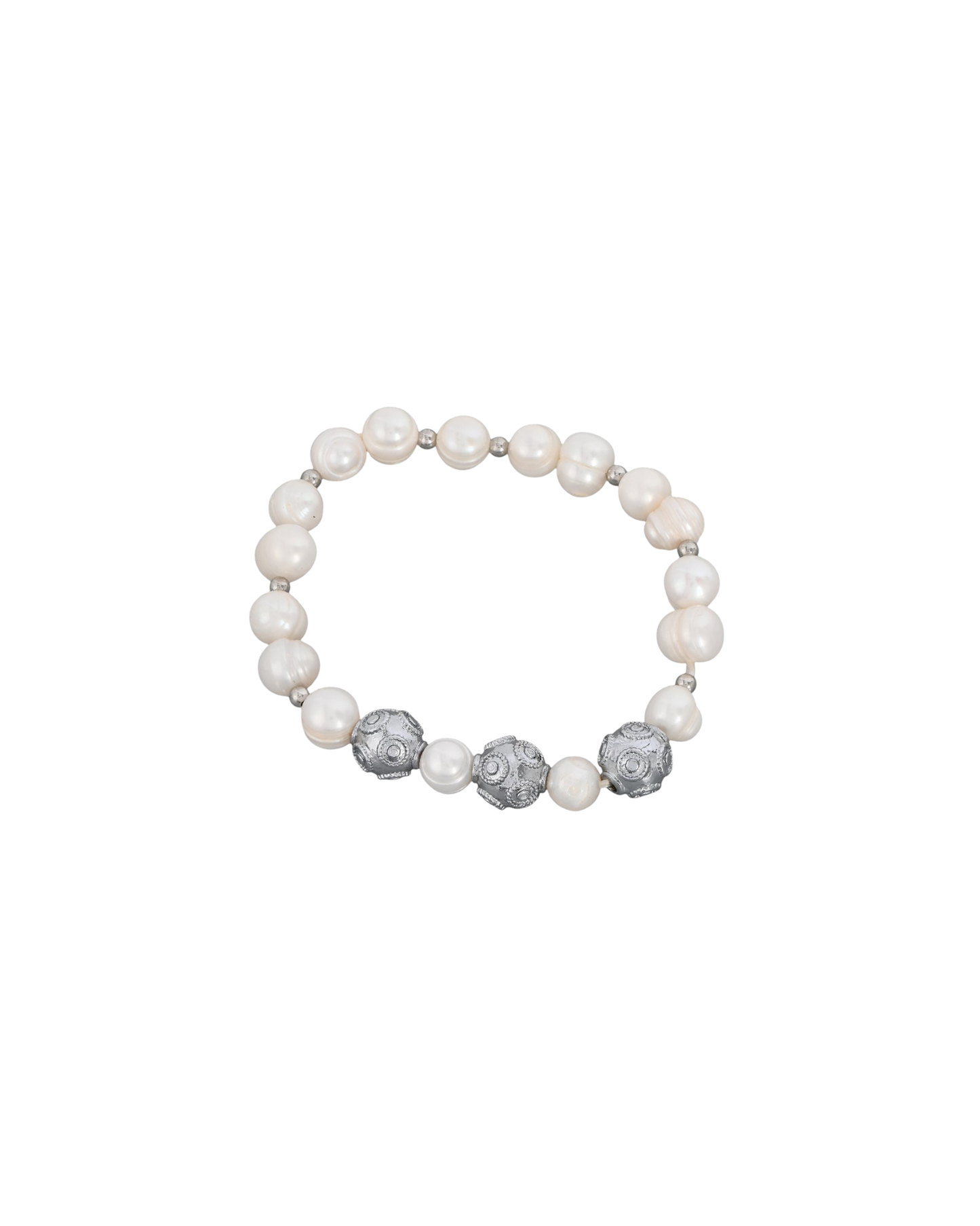 Pulseira Pérolas com Contas de Viana