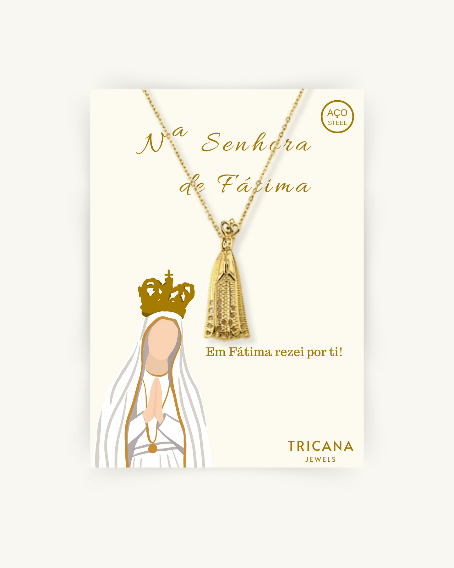 Colar Nossa Senhora de Fátima
