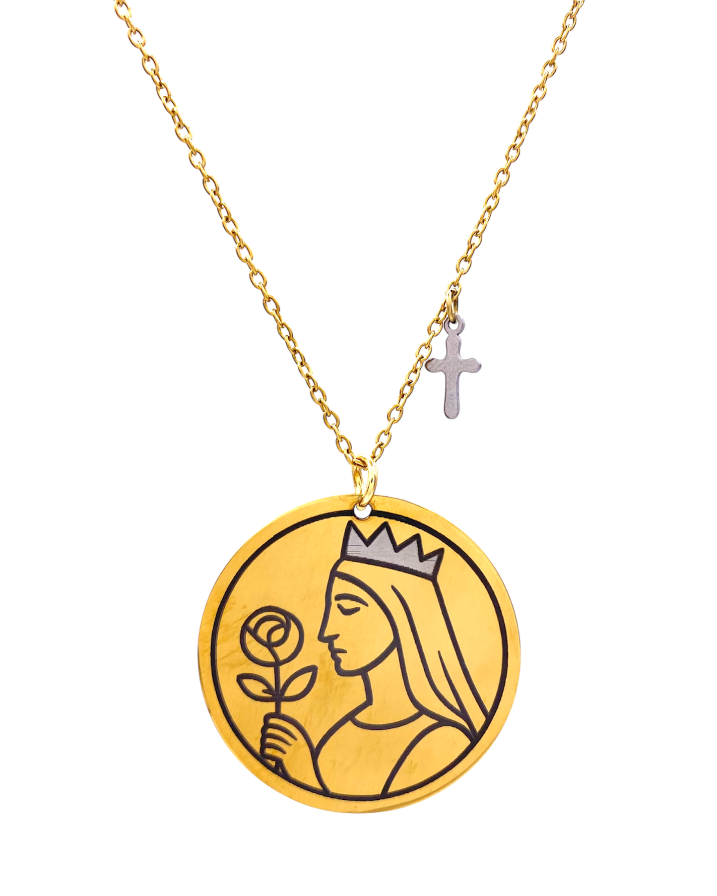 Colar Santa Isabel – Rainha da Paz