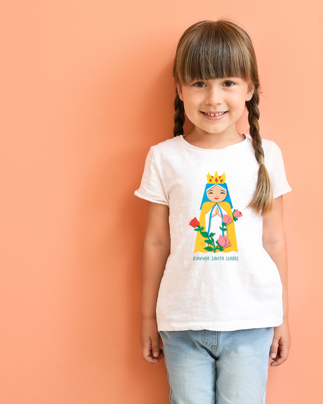 T-shirt Rainha Santa Isabel