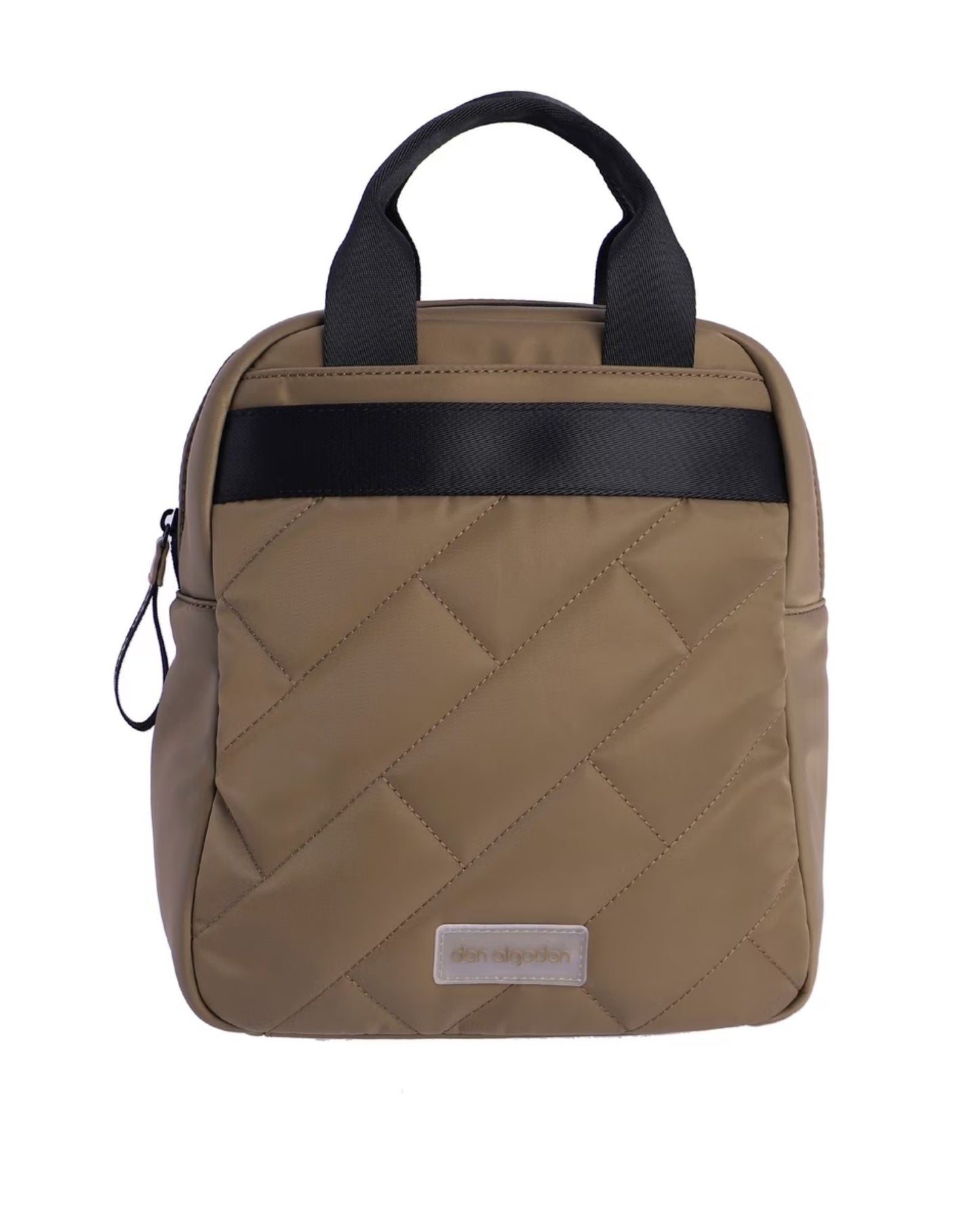 Mochila Nylon Taupe DON ALGODON