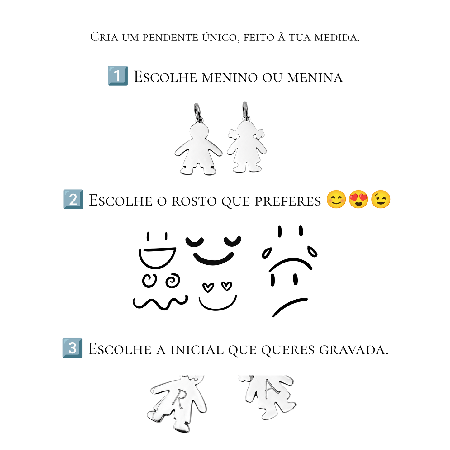 Pendente Pequenos Tesouros
