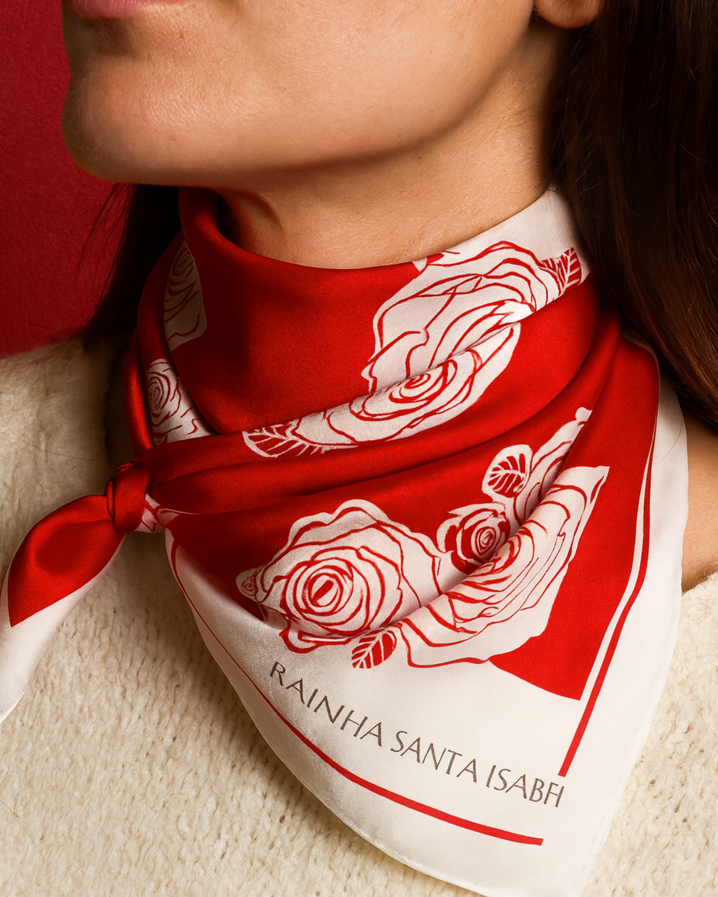 Lenço Coleção Rainha Santa Isabel