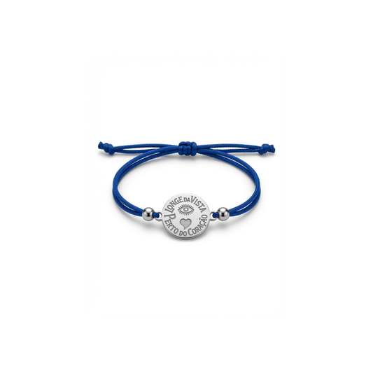 Pulseira Novos Dizeres Longe da Vista Perto do Coração