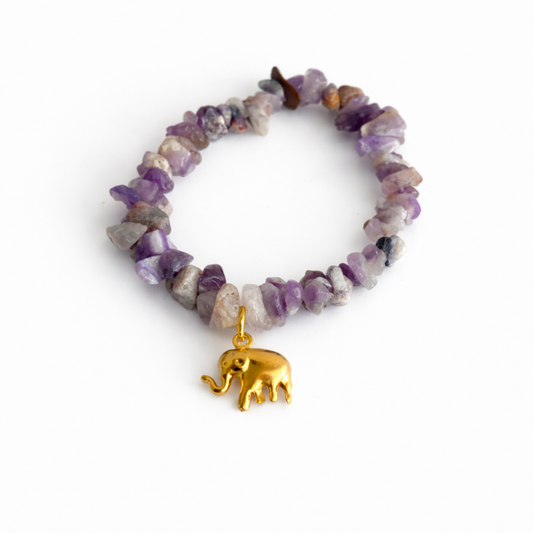 Pulseira Ametista / Proteção & Harmonia