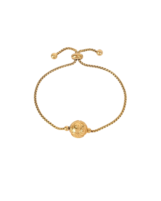 Pulseira Ajustável com Conta de Viana