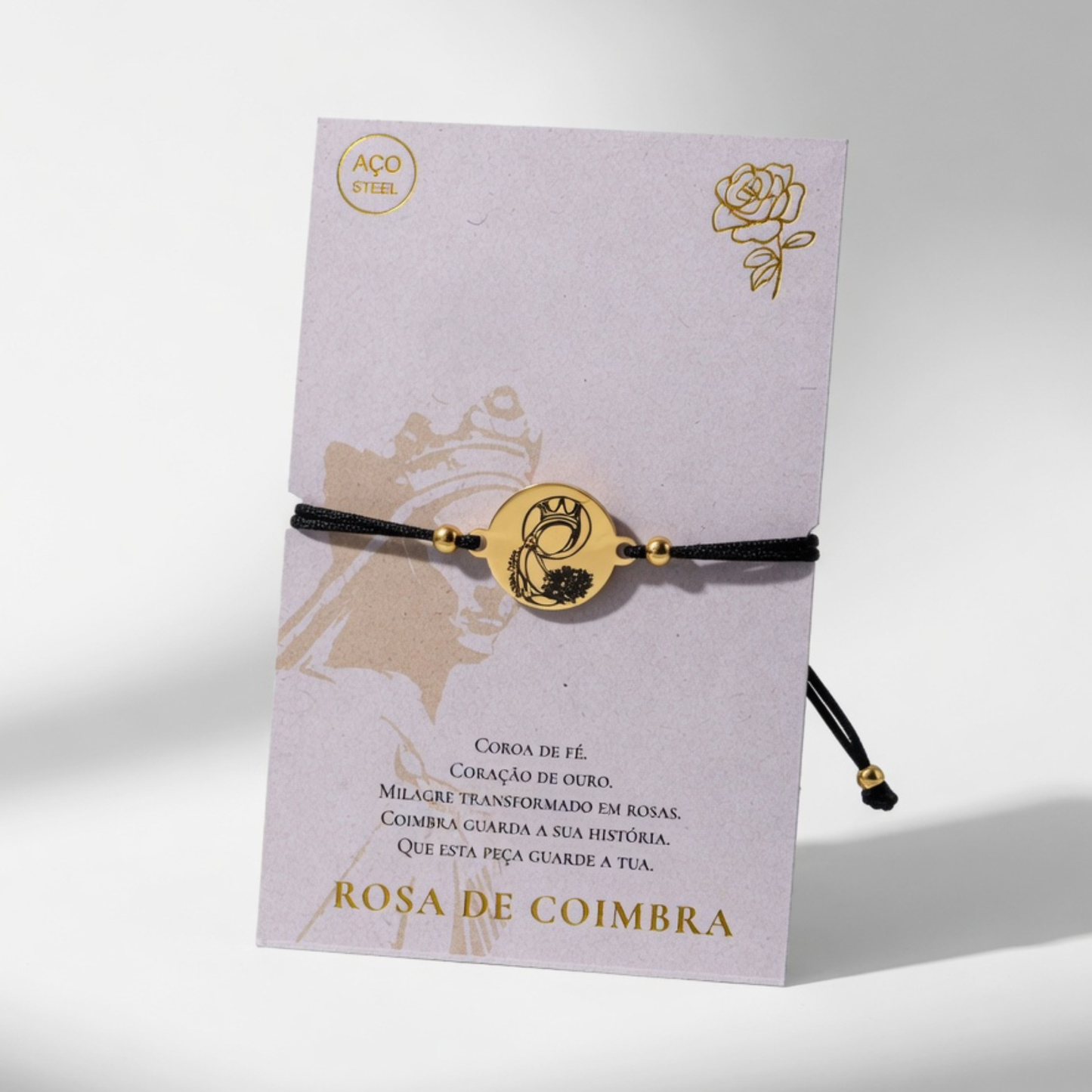 Pulseira Rainha Santa Isabel São Rosas