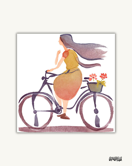 Ilustração - Bici