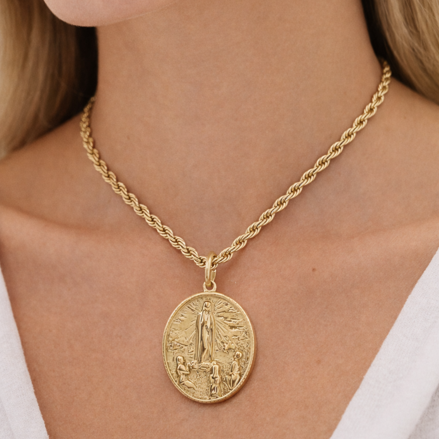 Colar Aparição de Fátima