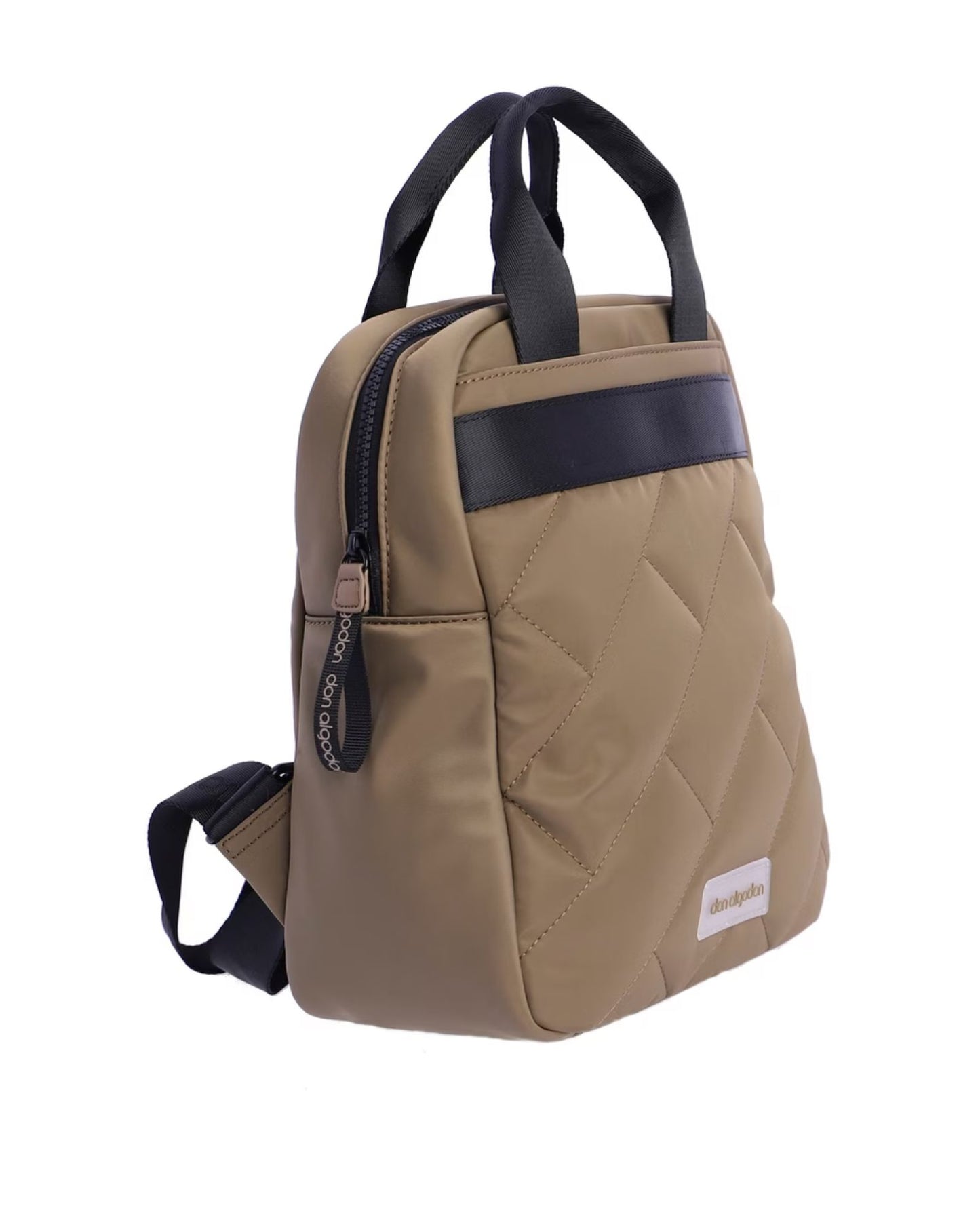 Mochila Nylon Taupe DON ALGODON