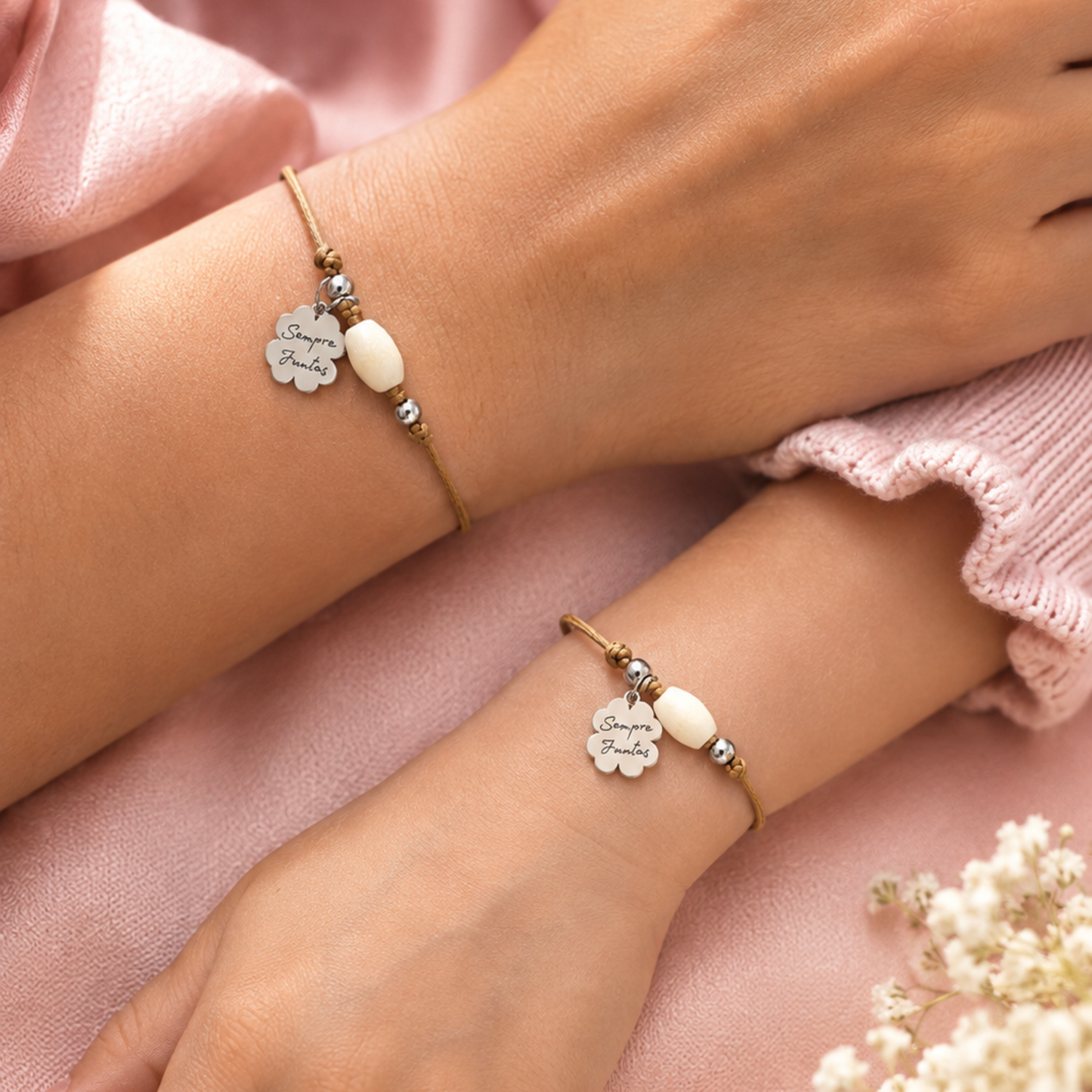 Pulseiras Mãe & Filha Sempre Juntas