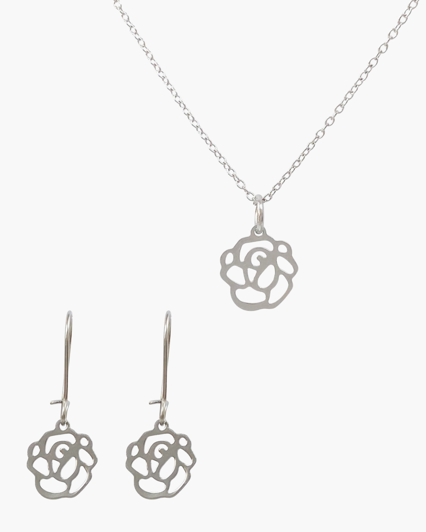 Conjunto Rosas na tua mão