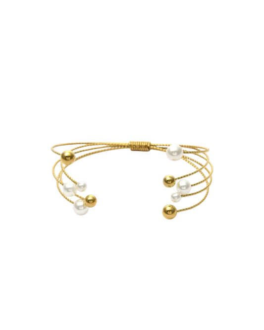 Bracelete Galáxia de Pérolas