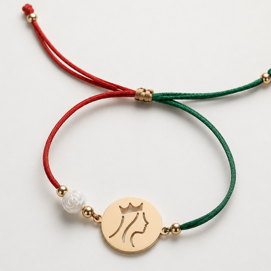 Pulseira Rainha Santa Isabel – Força de Portugal 2026 🇵🇹