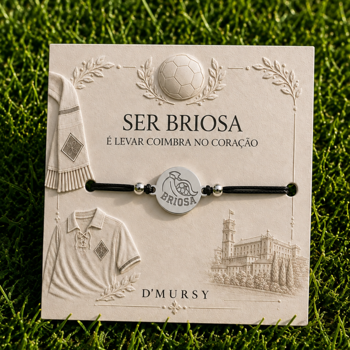 Pulseira Personalizada SER BRIOSA by D’MURSY